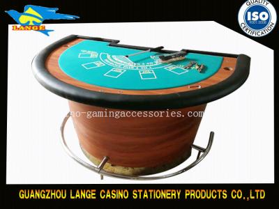 China Half Round Five Cards Black Jack table for sale