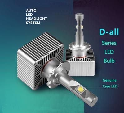 China Special aluminum +special D-all series LED auto bulb LED headlight system for sale