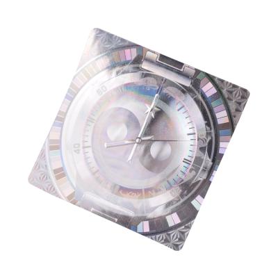 China Waterproof Custom Design Die Cut Self Adhesive Holographic Vinyl Label Sticker Vinyl Roll for sale