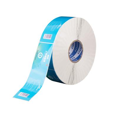 China Factory Price Custom Logo Label Stickers Waterproof Self Adhesive Paper Roll for sale