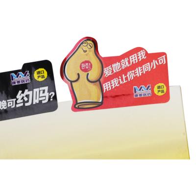 China Waterproof Custom Design Self Adhesive Waterproof Die Cutting Vinyl Promotion Labels Packaging Stickers for sale