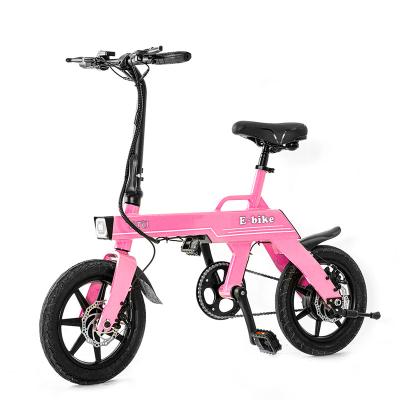 China 350 Watt High Powerful 36 V Aluminum Alloy Electric Bike 3 Speeds 10 Ah 10 Inch Electric Adult Bike for sale