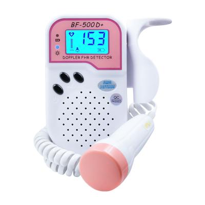 China Bestman Handheld Fetal Heart Rate with Medical Equipment BF-500D+ Good Quality Ultrasonic Fetal Doppler for sale