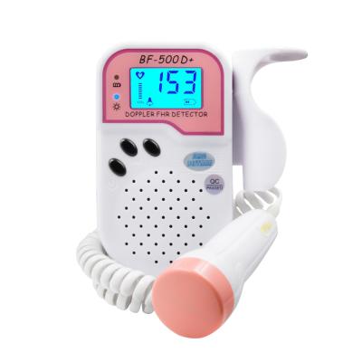 China Fetal Heart Rate Bestman BF-500D+ Ultrasonic Fetal Doppler for Baby Heart Rate for sale