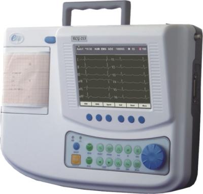 China BESTMAN ECG-213 Products Cheap Even Plastic Medical Electrocardiogram 12 Leads 3 Channel ECG Digital Portable Electrocardiogram Cardiograph Machine for sale