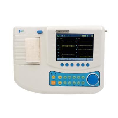 China BESTMAN ECG-213 plastic electrocardiograph 12leads 3 channel MANUFACTURING from China for sale