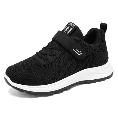 China Recyclable G-d63 Women Fitness Walking Shoes Casual Fly Knit Mesh Sports Walking Shoes Fashion Female Breathable Footwear Sneakers for sale