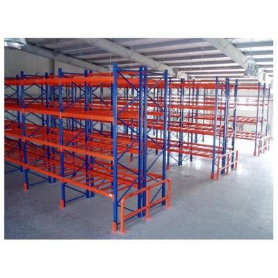 China Corrosion Protection Ce Certificated Detachable Warehouse Pallet Storage Rack System Heavy Duty Metal Rack for sale