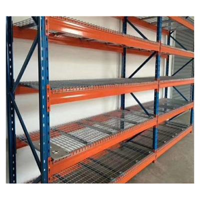 China Corrosion Protection Warehouse Pallet Rack Heavy Duty Industrial Wire Decking for sale