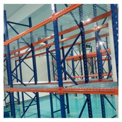 China Industrial Corrosion Protection Warehouse Wire Mesh Decking Heavy Duty Storage Racks for sale