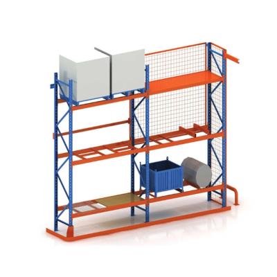 China Heavy Duty Steel Roll Pallet Warehouse Racking Systems Steel Pallet Industrial Corrosion Protection Cloth Racks for sale