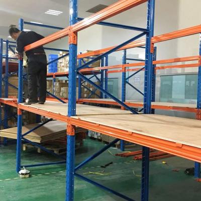 China Corrosion Protection Custom Heavy Steel Industrial Standard Pallet Warehouse Racking System for sale