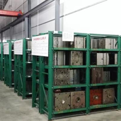 China Industrial Corrosion Protection Mold Storage Rack Movable Shelves System For Pallet Use for sale