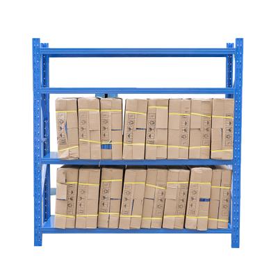 China Corrosion Protection Factory Supply Adjustable Medium Duty Steel Shelving Rack Shelves for sale