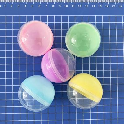 China Plastic Kids Toys Macaron Color 45mm Capsule Empty Ball Toy For Vending Machine for sale