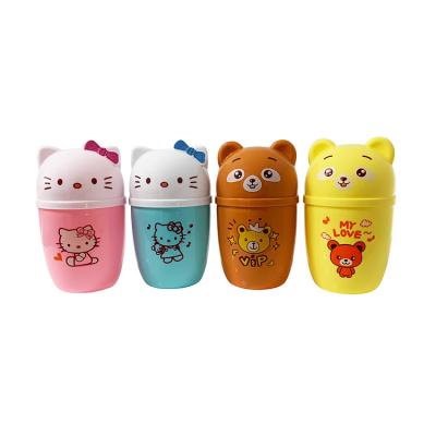 China Children's toys cartoon KT bear shaped empty candy bottle container for sale