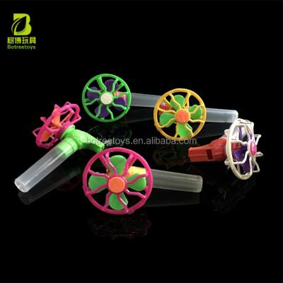 China Promotional Toys Fan With Fizz Candy Tube Made In China Plastic Food Packaging for sale