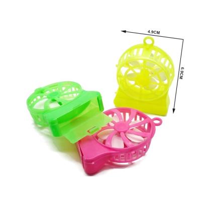 China Cartoon Toys PP Plastic Bulk Candy Container Dispenser Toy Fan for sale