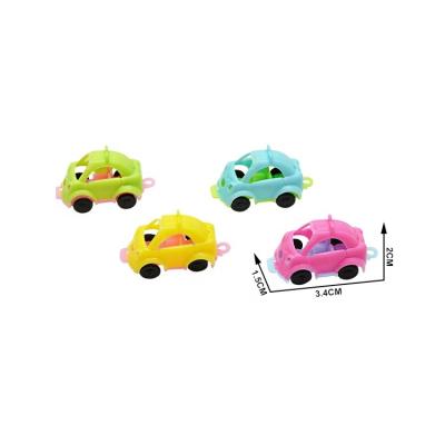 China 0090 environmental promotional small plastic car toy for 45MM capsule for sale