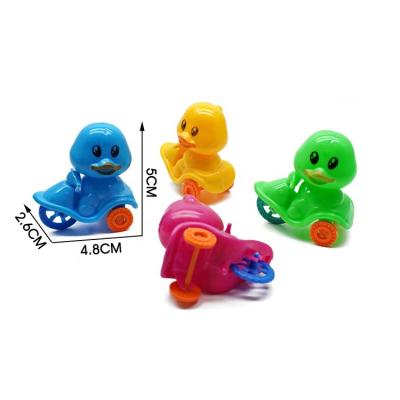 China Cheap Innovative Wholesale Plastic Promotional Duck Car Toys for sale