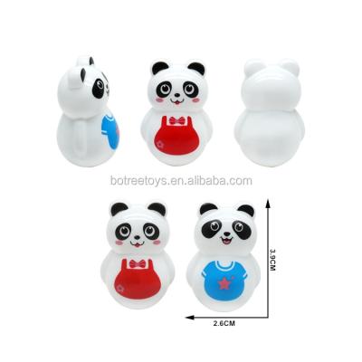 China Wholesale CuteMini Cartoon Plastic Cartoon Panda Doll Roly Poly Tumbler Kids Cute Capsule for sale