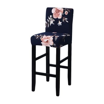 China Elastic/Removable/Washable Elastic Chair Cover for Bar Stool Dining Chair Slipcover Elastane Stretch Case for Wedding Banquet Chair Cover for sale