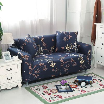 China Inclusive Corner Sofa Cover Stretch Furniture Covers Comfort Tight Wrap Breathable Elastic Sofa Cover Printed Flowers Slipcover 1/2/3/4 seater for sale