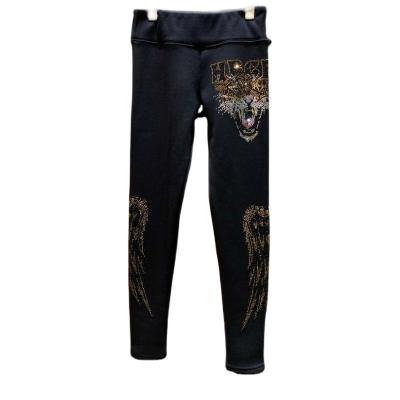 China Custom OEM Logo Antibacterial Mens Womens Chrome Hearys Sweatpants Running Sports Gym Jogger Pants Tracks Long Slim Yoga Pants for sale