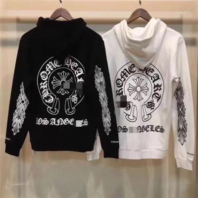 China Anti-wrinkle OEM logo new Chrome Heearys high-grade 100% cotton beanhead pint designer Unisex Sweater hoodies Amirrys for sale