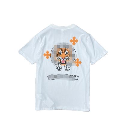 China 2022 High Quality Matty Boy Doodle Summer Anti-wrinkle OEM Logo Chrome Heatys Womens 100 Cotton Short Sleeve Mens T-shirt for sale