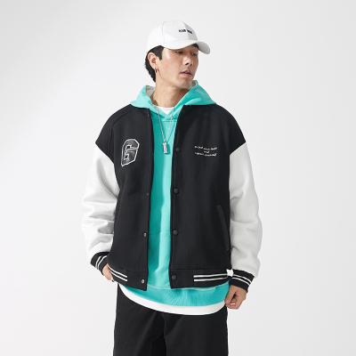 China Amiryi amiryi custom palm angelyes baseball coat QUICK DRY OEM new LOGO with letters rattle patchwork baseball jacket neutral mens for sale