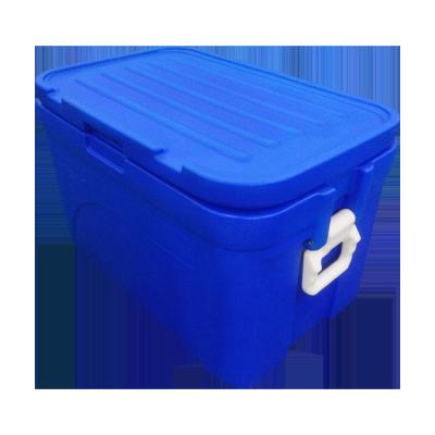 China Plastic Household insulated box/refrigerator/portable takeaway insulated box/outdoor refrigerator support OEM size L620xW390xH395mm for sale