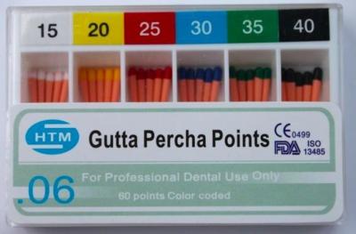 China Gutta percha point T0.06 for sale