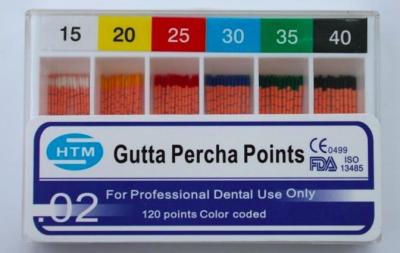 China Length marked Gutta percha point for sale