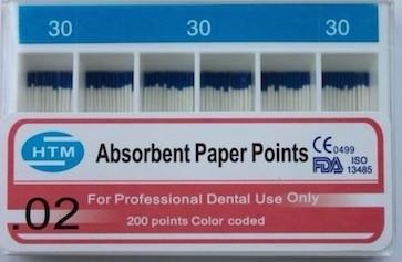 China Absorbent Paper Point T0.02 for sale