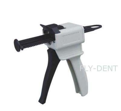 China Dental Impression Mixing Dispenser Dispensing Gun Caulking AB Gun 1:1 50ml for sale