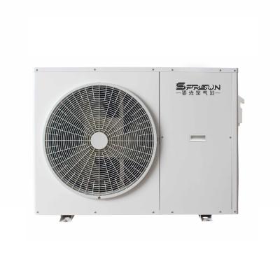 China Outdoor EVI 8.5KW 220V 240V Mini Heat Pumps Hot Water Heater For Home for sale