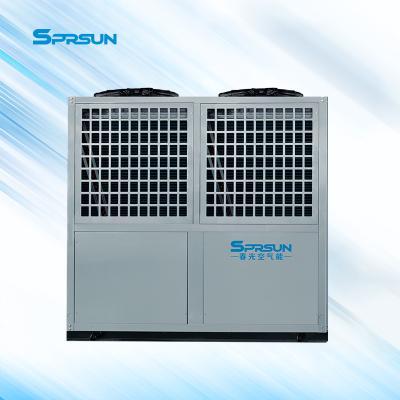 China 50KW 70KW 80KW Controller Commercial Copeland Compressor Commercial Intelligent Heat Pump for sale