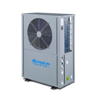 China Hotel China SPRSUN Best Sale 14kw House Hot Water Heating Air To Water Heat Pump Monoblock for sale