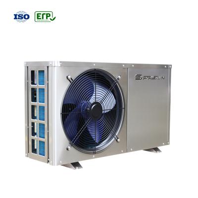 China Hotel 5.5KW Mini Air Source Heat Pump Stainless Steel Water Heater For Heating for sale