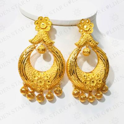 China FASHIONABLE Star Jewelry Luxury Gold Plated Earrings Gold Plated Opal Earrings Gold Plating Earrings Long Multi for sale