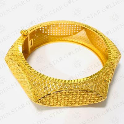 China CLASSIC Gold Star Jewelry Gold Plated Wedding Party Dated Dubai Women Bracelet Set for sale