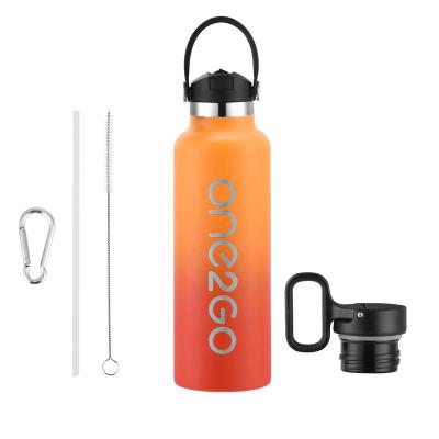 China Amazon PORTABLE Hot Sale 24 Ounce Double Wall Stainless Steel Vacuum Sports Bottle Vacuum Flasks for sale