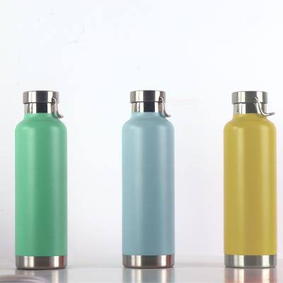 China New Design Good Quality Narrow Mouth Water Bottle 24oz Narrow Mouth Thermos Viable Narrow Mouth Bottle With Different Lids for sale