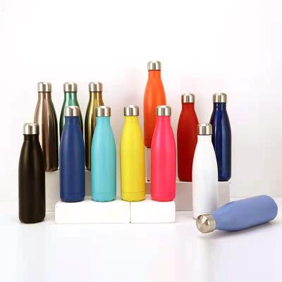 China Viable New Sports Water Bottle 500ml Cola Bottle Flask Cola Shape Vacuum Flask for sale