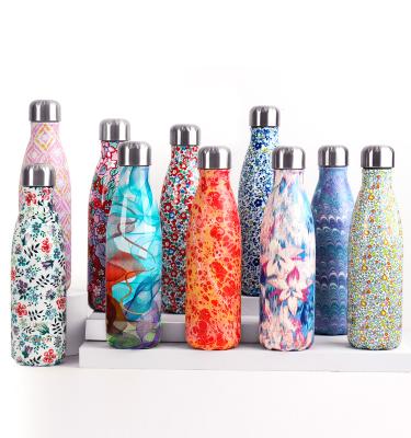 China Sustainable Hot Selling Product Vacuum Insulated Water Bottle Stainless Steel Cola Shaped Water Bottle Customization for sale