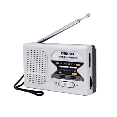 China Plastic  Digital Portable AM FM Radio Speaker 23MM50dB Built In Antenna for sale