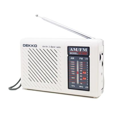 China Jugador de radio al aire libre de la FM 2 de la banda del microprocesador incorporado de escritorio blanco de las radios DSP en venta