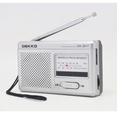 Chine Radio portable FM AM personnalisable certifiée CE ROHS avec prise en charge des écouteurs à vendre