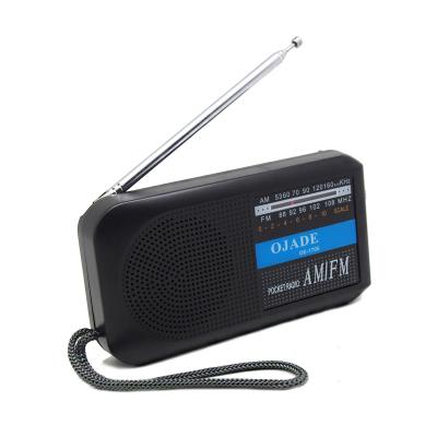 China XIBOMAN DK-1705 Portable AM FM Radio New Arrivals with Built-In Speaker and Lamp for sale